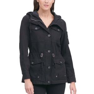 Levi's® Hooded Twill Anorak Military Jacket